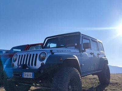 Usata Jeep Wrangler Unlimited Rubicon 200 CV (147 kW) 2013 Grigio SUV