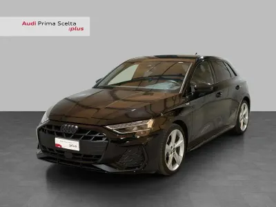 Usata Audi A3 S-Line 150 CV (110 kW) 2025 Nero mito metallizzato Berlina