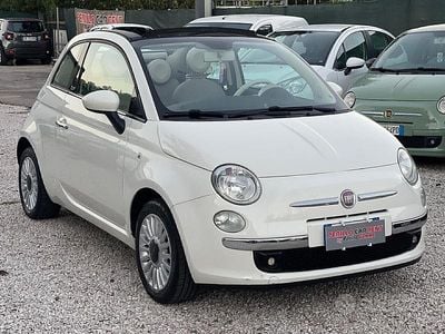Usata Fiat 500C Rock 69 CV (50 kW) 2011 Bianco Cabrio