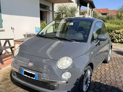 Usata Fiat 500 Lounge 69 CV (50 kW) 2012 Grigio Utilitaria