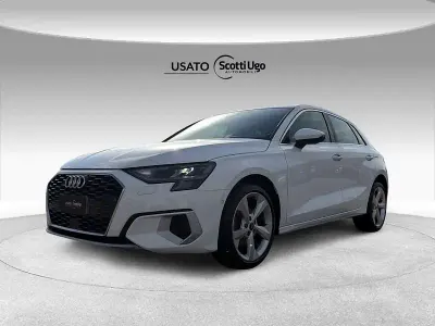 Usata Audi A3 Sportback Advanced 110 CV (80 kW) 2023 Bianco Utilitaria