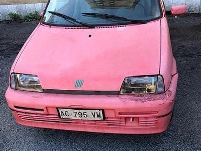 Usata Fiat 500 1995 Rosso Utilitaria