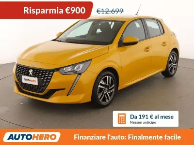 Gebraucht Peugeot 208 Allure 101 PS (74 kW) 2020 Gelb Kleinwagen