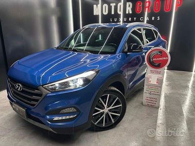 Usata Hyundai Tucson Edition 141 CV (103 kW) 2018 Blu SUV