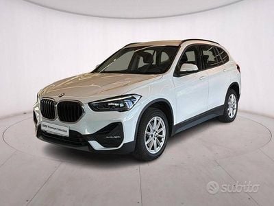 Usata BMW X1 Advantage 150 CV (110 kW) 2022 Alpin white SUV