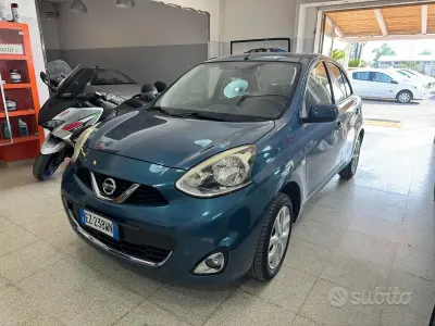 Occasion Nissan Micra Acenta 80 PK (58 kW) 2015 Groen Hatchback