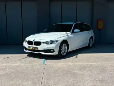 Usata BMW 318 Advantage 150 CV (110 kW) 2017 Bianco Station wagon