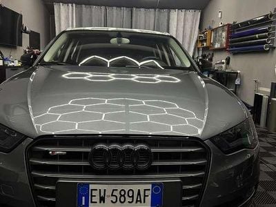Usata Audi A3 S-Line 140 CV (102 kW) 2014 Grigio Berlina