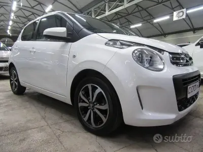 Usata Citroën C1 Feel 72 CV (52 kW) 2021 Bianco Utilitaria