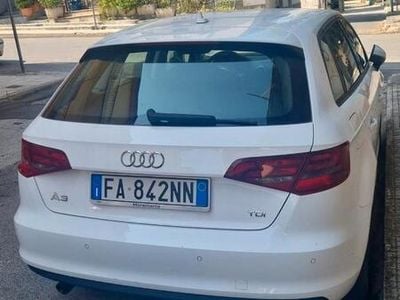 Usata Audi A3 Business 110 CV (80 kW) 2015 Bianco Berlina