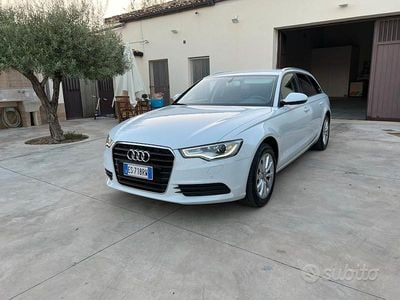 Usata Audi A6 177 CV (130 kW) 2013 Bianco Station wagon