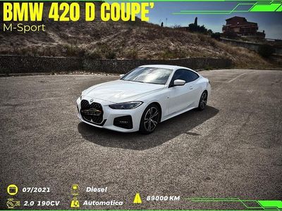 Usata BMW 420 M Sport 190 CV (139 kW) 2021 Bianco Coupé