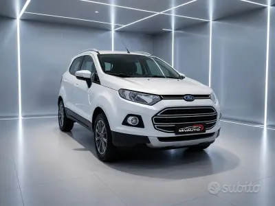 Usata Ford Ecosport Titanium S 95 CV (69 kW) 2015 Bianco SUV