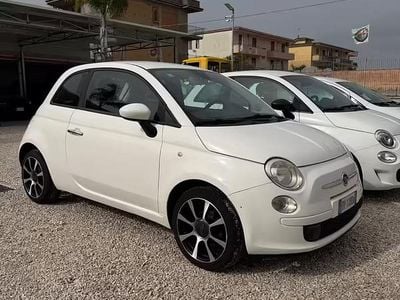 Usata Fiat 500 Lounge 69 CV (50 kW) 2010 Bianco Berlina