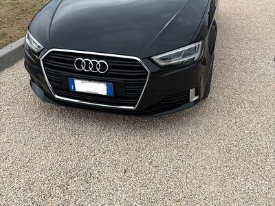 Usata Audi A3 Sport 116 CV (85 kW) 2017 Nero Berlina