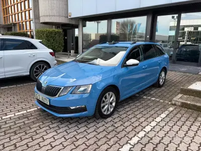 Usata Skoda Octavia Style 150 CV (110 kW) 2019 Blu/azzurro Station wagon