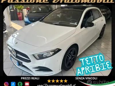 Usata Mercedes A180 Premium 116 CV (85 kW) 2018 Bianco Berlina