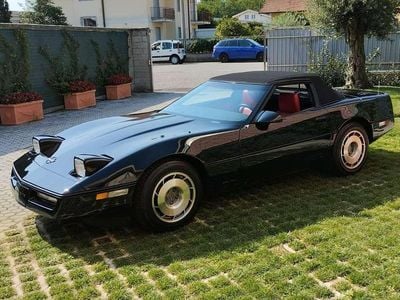 Usata Corvette C4 243 CV (178 kW) 1987 Nero Cabrio