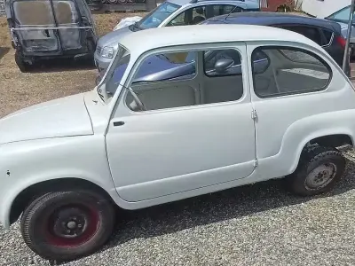 Usata Fiat 600 Abarth 1960 Bianco Utilitaria