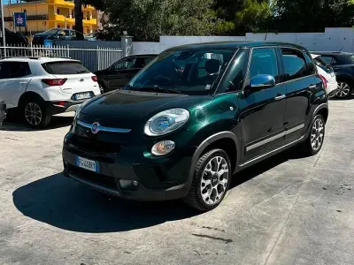 Usata Fiat 500L Trekking 95 CV (69 kW) 2017 Verde Monovolume
