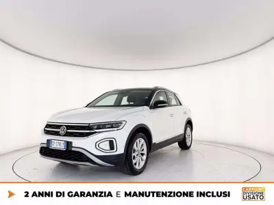 Usata VW T-Roc Style 110 CV (80 kW) 2023 Bianco SUV