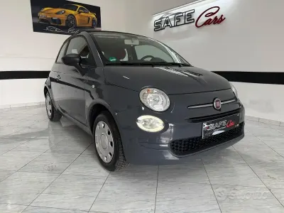 Usado Fiat 500C Pop 69 CV (50 kW) 2018 Gris Descapotable