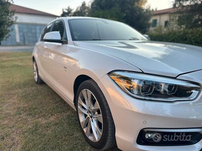 Usata BMW 116 Urban Line 2017 Bianco Utilitaria