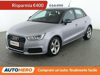 Usata Audi A1 Design 116 CV (85 kW) 2015 Argento Utilitaria