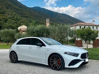 Usata Mercedes A35 AMG Premium Plus 306 CV (225 kW) 2023 Bianco Berlina