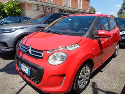 Usata Citroën C1 Feel 69 CV (50 kW) 2016 Rosso Utilitaria