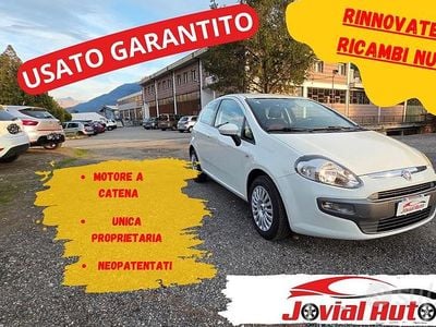 Usata Fiat Punto Evo Dynamic 75 CV (55 kW) 2010 Bianco Utilitaria