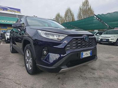 Usata Toyota RAV4 Hybrid Style 178 CV (130 kW) 2022 Blu/azzurro SUV