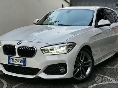 Usata BMW 116 M Sport 116 CV (85 kW) 2018 Bianco Utilitaria