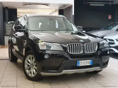 Usata BMW X3 184 CV (135 kW) 2013 Nero SUV