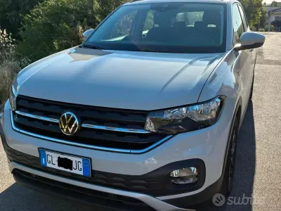 Usata VW T-Cross 95 CV (69 kW) 2023 Bianco SUV