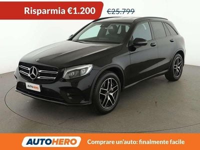 Usata Mercedes GLC220 Premium 170 CV (125 kW) 2018 Nero SUV