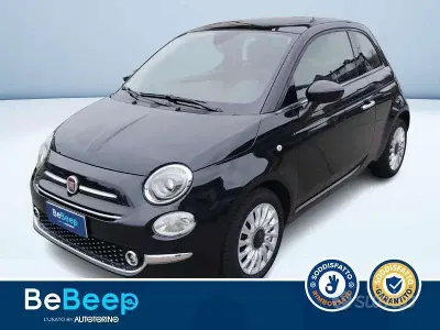 Usado Fiat 500 Lounge 69 CV (50 kW) 2015 Negro Berlina