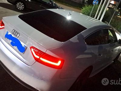 Usata Audi A5 S-Line 2014 Bianco Coupé