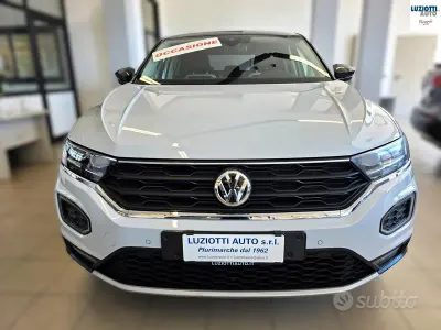 Usata VW T-Roc Advance 150 CV (110 kW) 2019 Bianco SUV
