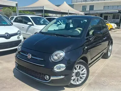 Usata Fiat 500 Lounge 69 CV (50 kW) 2016 Nero Berlina