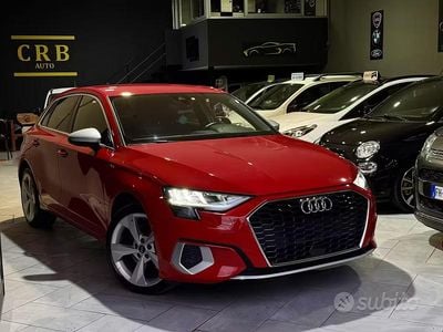 Usata Audi A3 S-Line 116 CV (85 kW) 2021 Rosso Berlina
