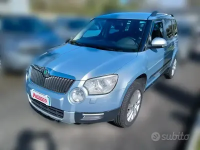 Brugt Skoda Yeti Experience 140 HK (102 kW) 2010 Blå SUV