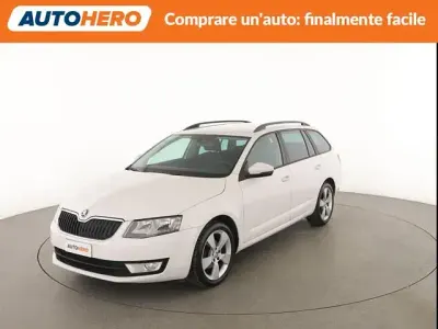 Usata Skoda Octavia Style 110 CV (80 kW) 2016 Bianco Station wagon