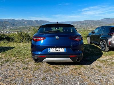 Usata Alfa Romeo Stelvio Business 180 CV (132 kW) 2018 Blu SUV