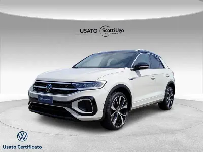 Usata VW T-Roc R-line 110 CV (80 kW) 2023 Grigio SUV