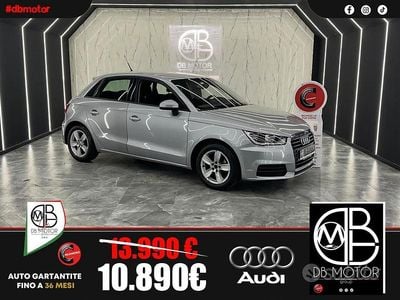 Usata Audi A1 Ambiente 90 CV (66 kW) 2016 Argento Utilitaria
