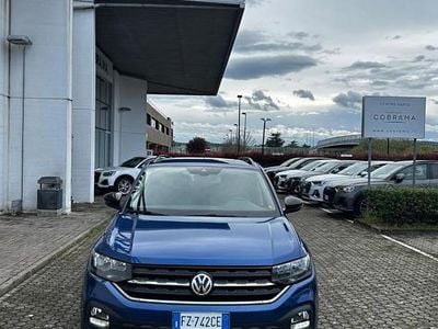 Usata VW T-Cross Style 95 CV (69 kW) 2020 Blu SUV