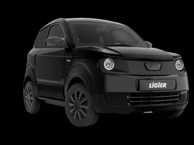 Nuova Ligier Myli 5 kW (8 CV) 2026 Nero Utilitaria