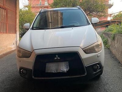 Usata Mitsubishi ASX 150 CV (110 kW) 2011 Bianco SUV