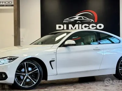 Usata BMW 420 Sport Line 190 CV (139 kW) 2018 Bianco Coupé